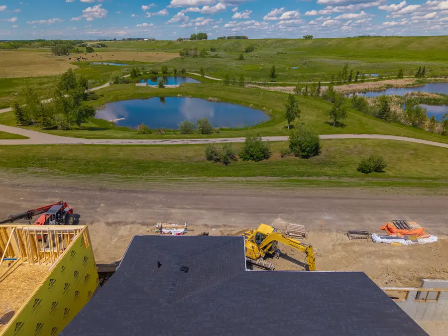 Aerial of Valarosa lots, roads and stormwater ponds
